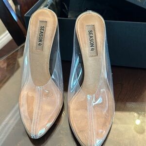 Yeezy Season 4 Clear Mule